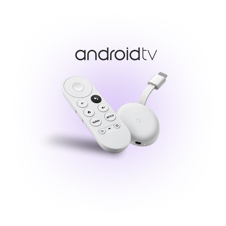 Android TV streaming device and remote